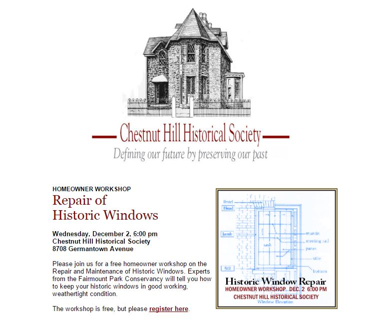 repair historic windows