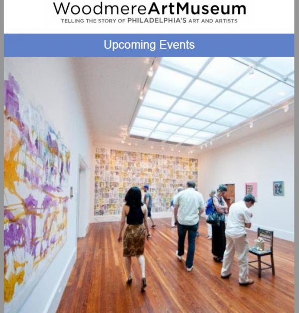 Events at Woodmere Art Museum Chestnut Hill