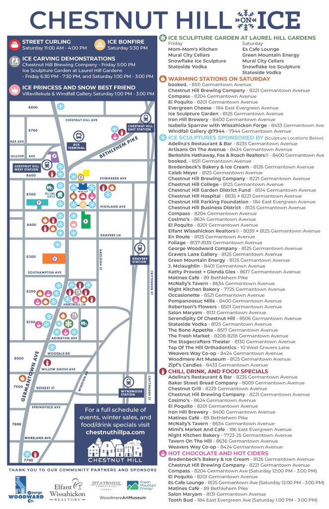 Chestnut Hill On Ice 2023 - Events And Warming Stations - Chestnut Hill