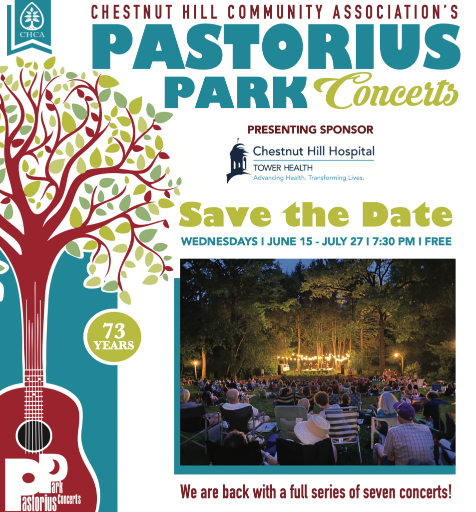 Pastorius Park Concerts 2022 Chestnut Hill