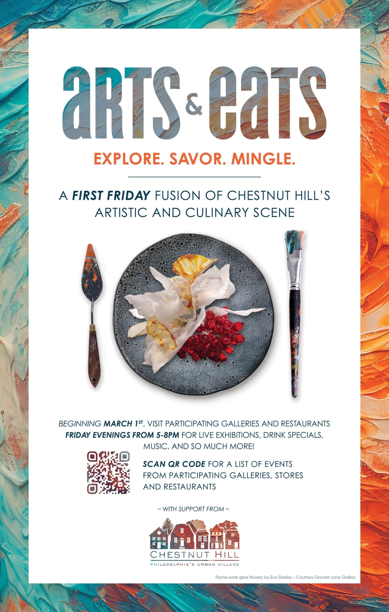 Arts & Eats - First Friday In Chestnut Hill - Chestnut Hill