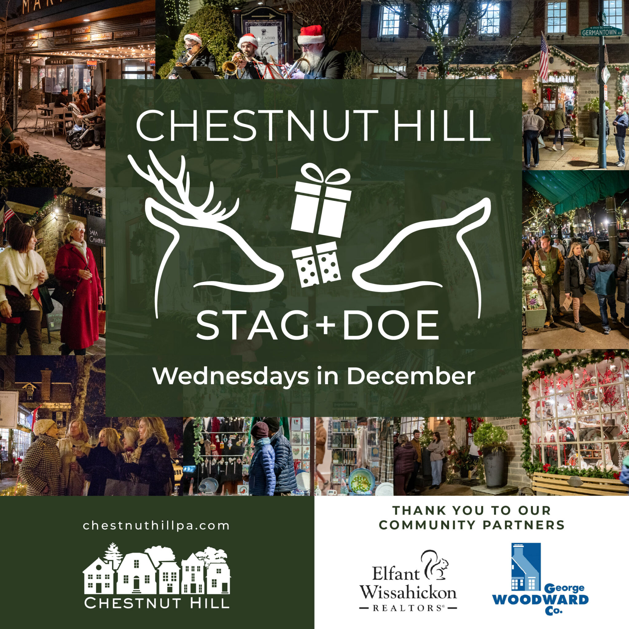 Chestnut Hill Stag + Doe.