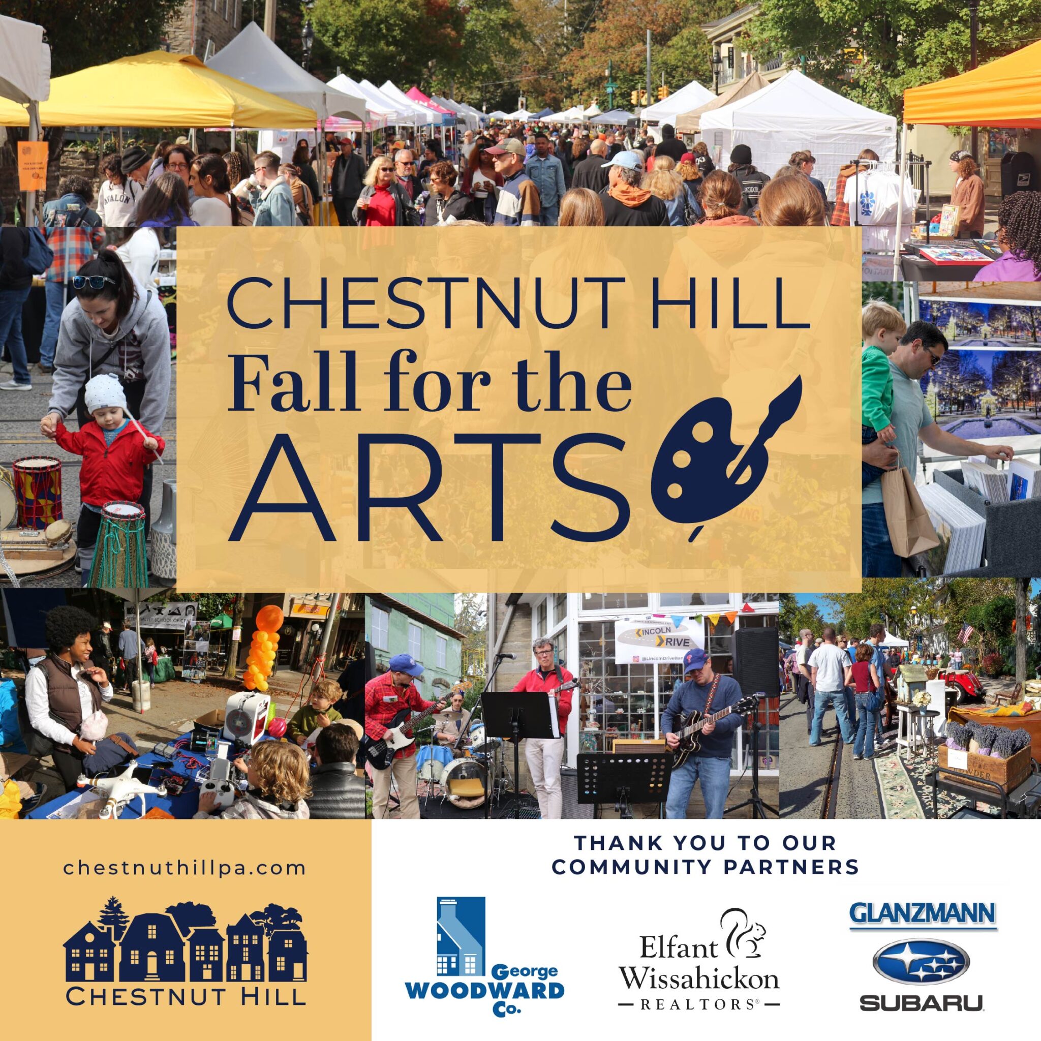 Come join us for our Fall of the Arts Festival!