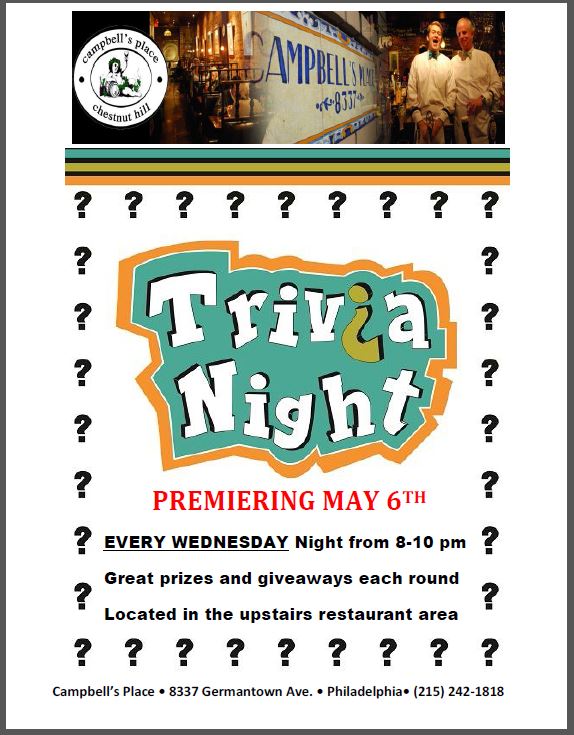 Campbell's Trivia Flyer