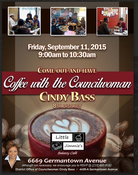 Coffee with Councilwoman Bass