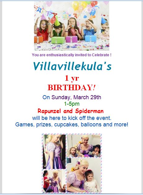 villavillekula birthday